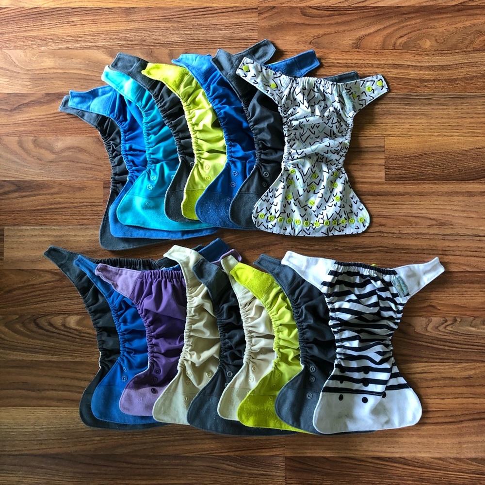 Bundle of GroVia Cloth Diapers